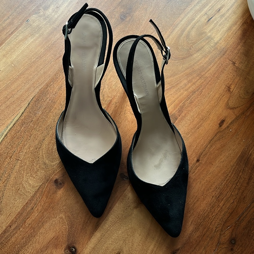 Stuart Weitzman Size 8.5 Suede Heel - image 2